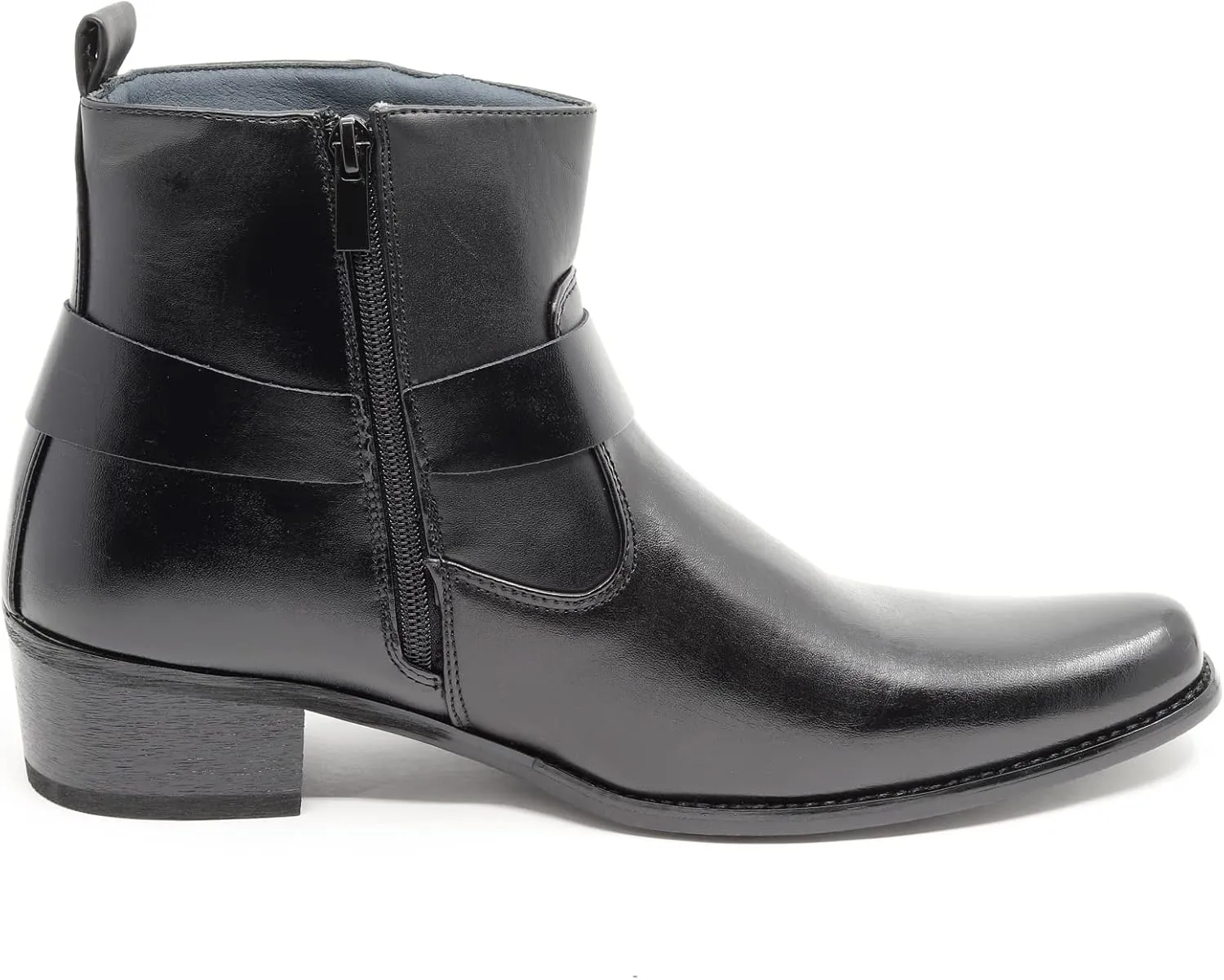 Metrocharm Diego-03 Men's Belt Chain Strap Western Cowboy Boots