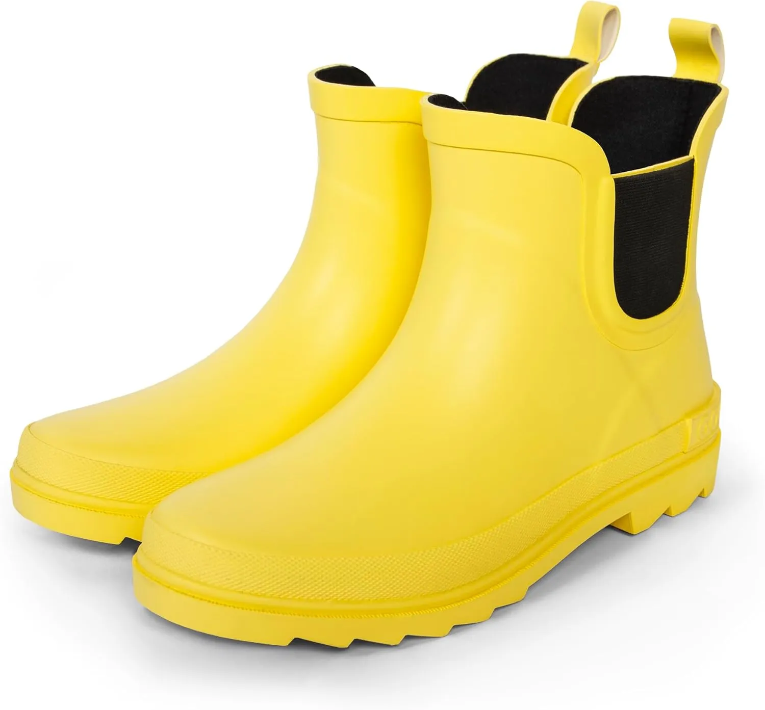 ShedRain Stylish Women's Chelsea Rain Boots  Short Waterproof Ankle Rubber Boots, Slip-On & Non-Slip for Garden, City & Outdoors