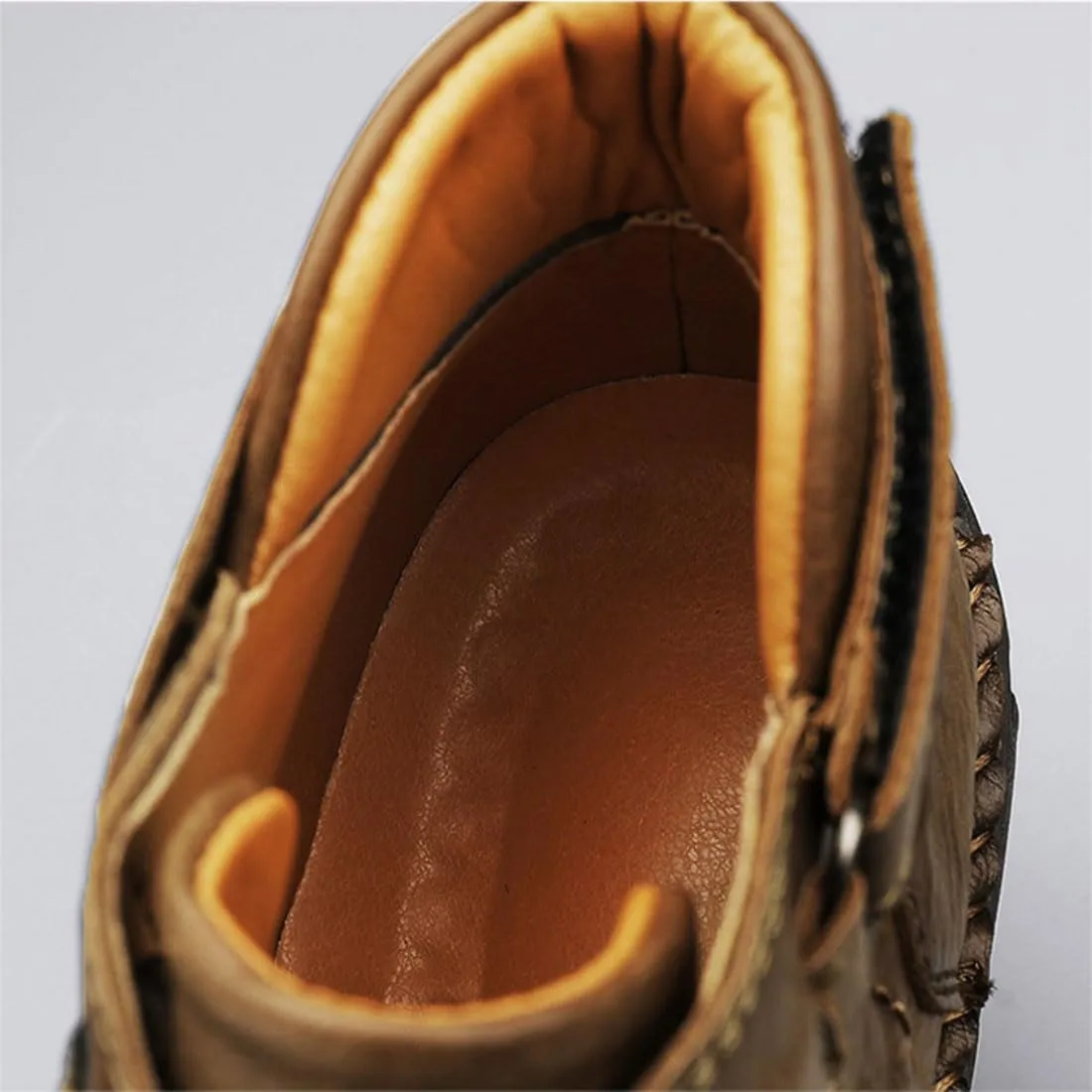 Tanners Shoes Men, Lightweight Comfortable Leather Stylish Walking Driving Casual Tanner Shoe