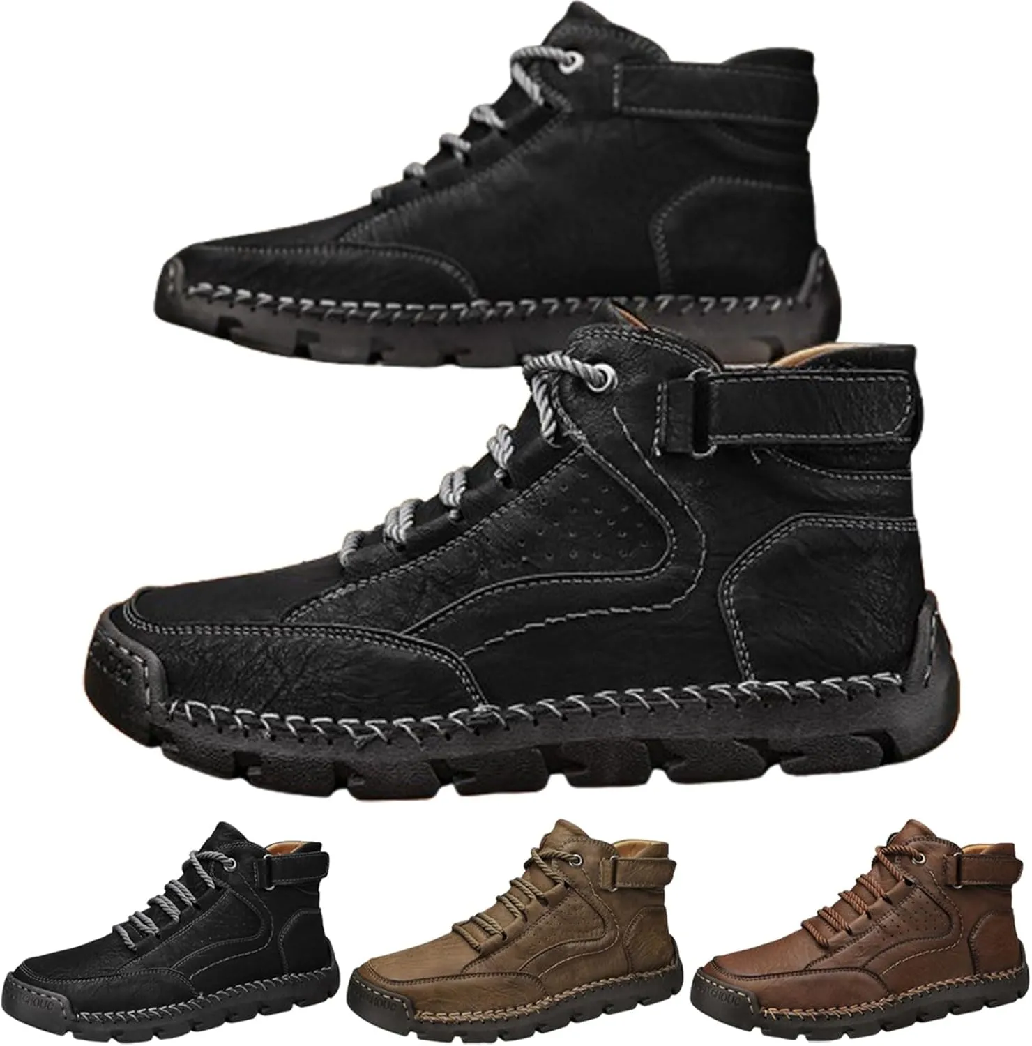 Tanners Shoes Men, Lightweight Comfortable Leather Stylish Walking Driving Casual Tanner Shoe